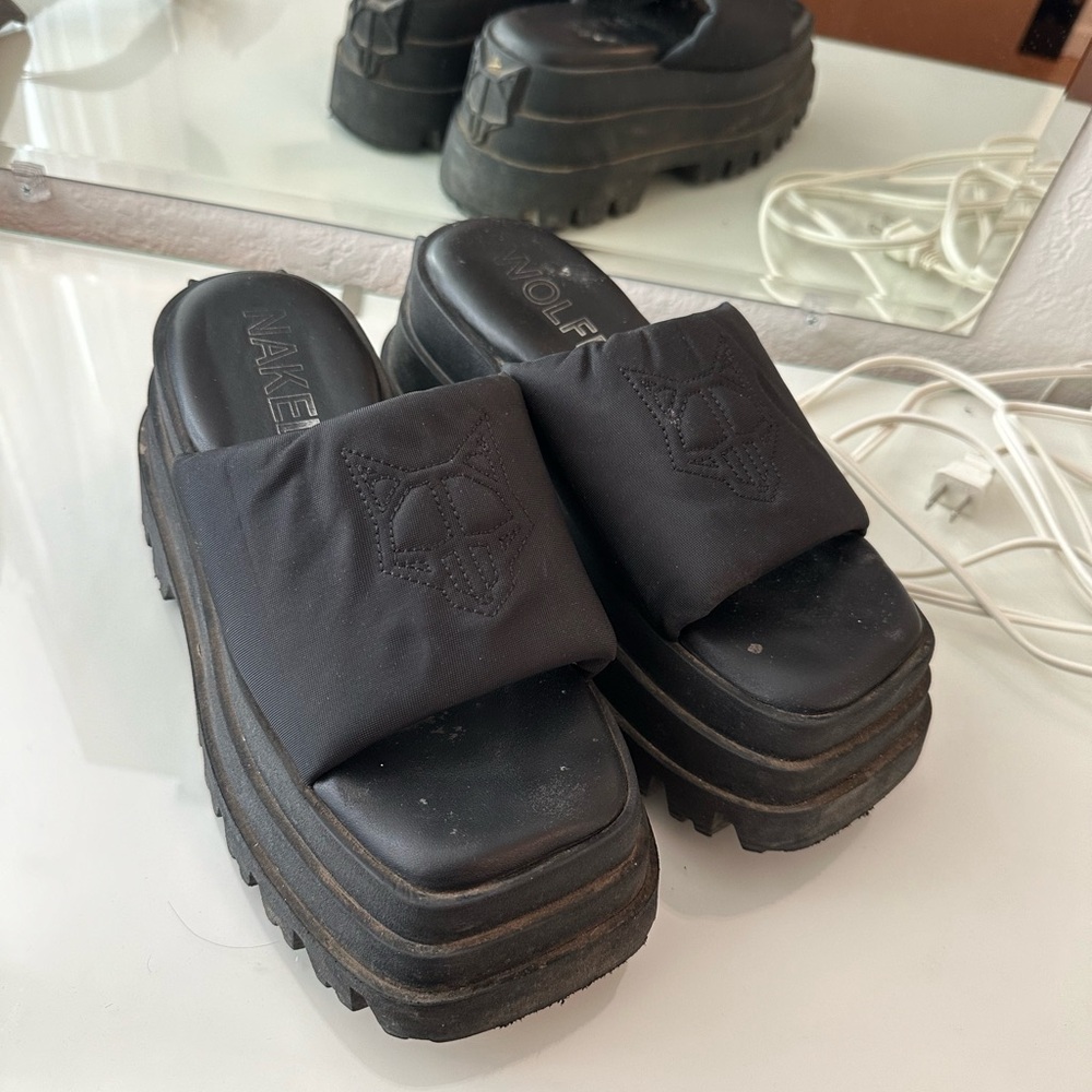 Naked Wolfe “Delicious” Platform Sandals
